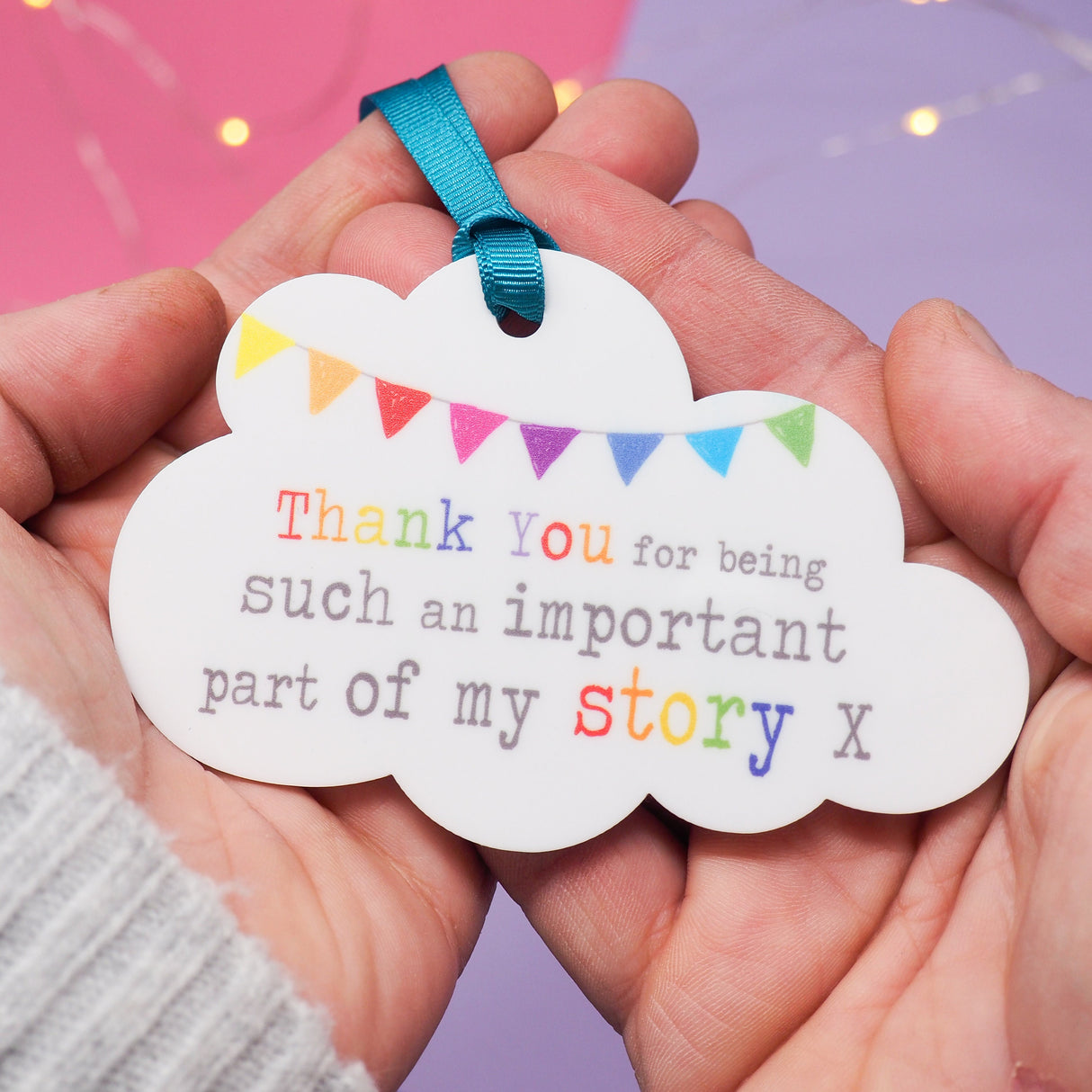 thank you gift | my story | thank you keepsake | gift to say thank you | cloud keepsake | thank you story | teacher thank you gift