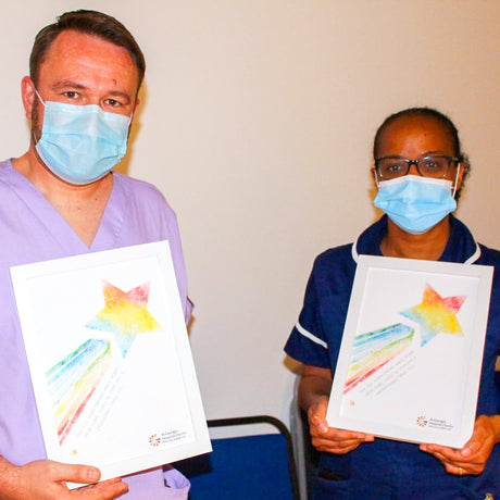 Shooting Star thank you prints & St. Georges Hospital Charity