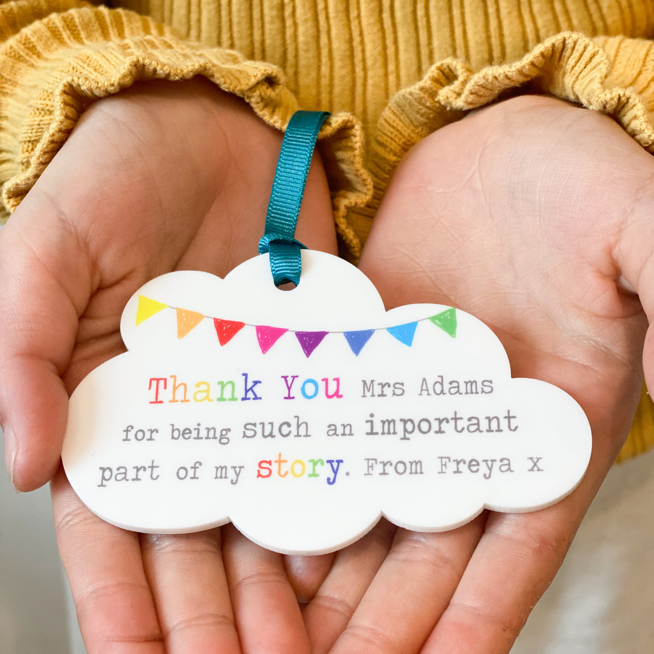 Saying Thank you