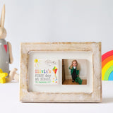 First Day of School Ceramic tile Photo Frame