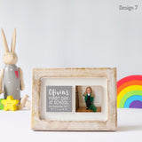 First Day of School Ceramic tile Photo Frame
