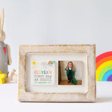First Day of School Ceramic tile Photo Frame
