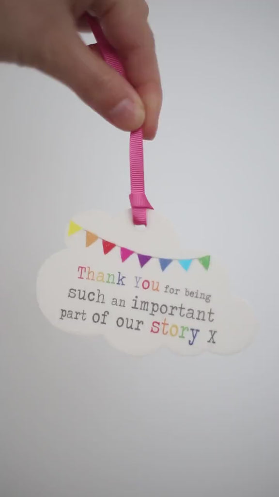 Thank You Gift | Meaningful Keepsake | Just To Say Thank You | Rainbow Keepsake | Thank You Present | Thank you Story | Teacher Thanks