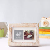i love my daddy ceramic tiled photo frame